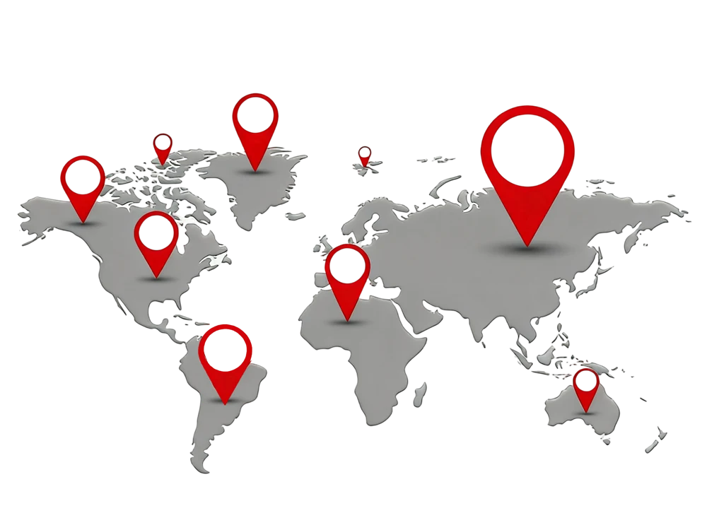 Mappa del mercato globale ICOOH